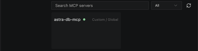 MCP server enabled